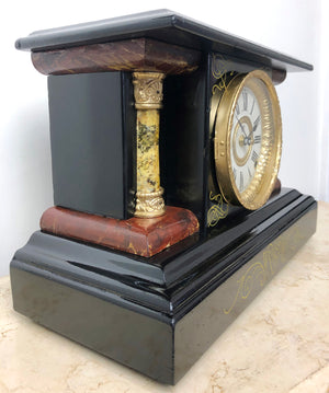 Antique Original WATERBURY Mantel Clock | eXibit collection