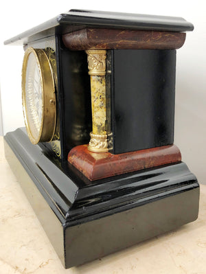 Antique Original WATERBURY Mantel Clock | eXibit collection