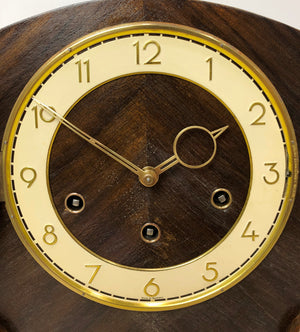Vintage SCHATZ West, Whitt & St Mich Mantel Clock | eXibit collection