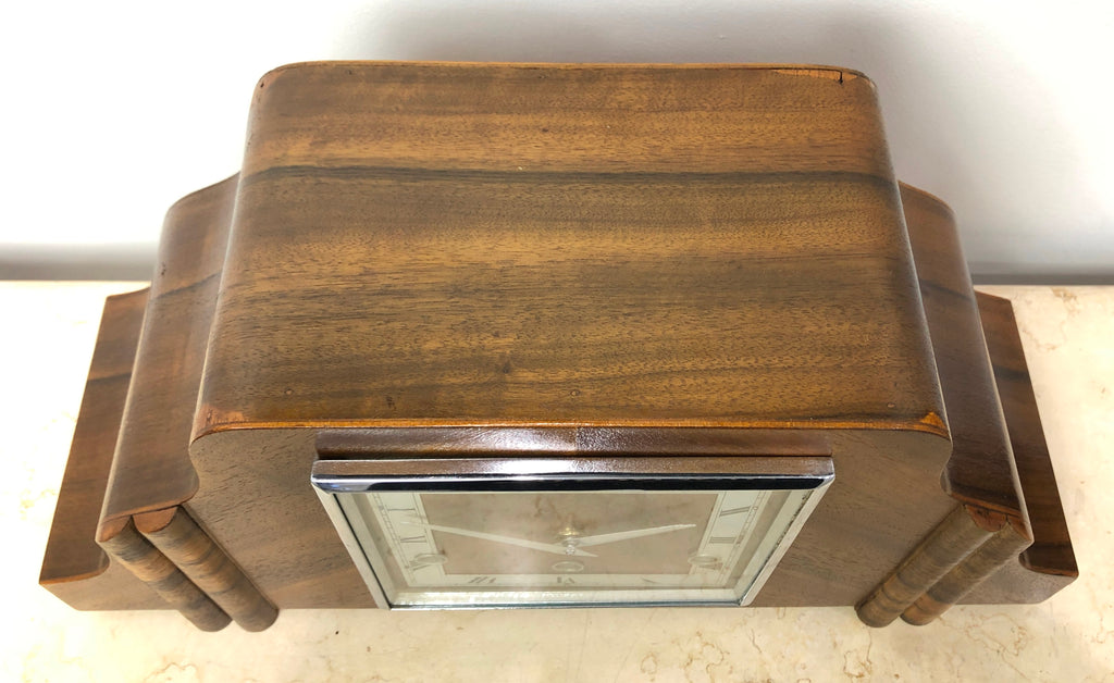 Original Westminster Vintage Battery Mantel Clock | eXibit collection