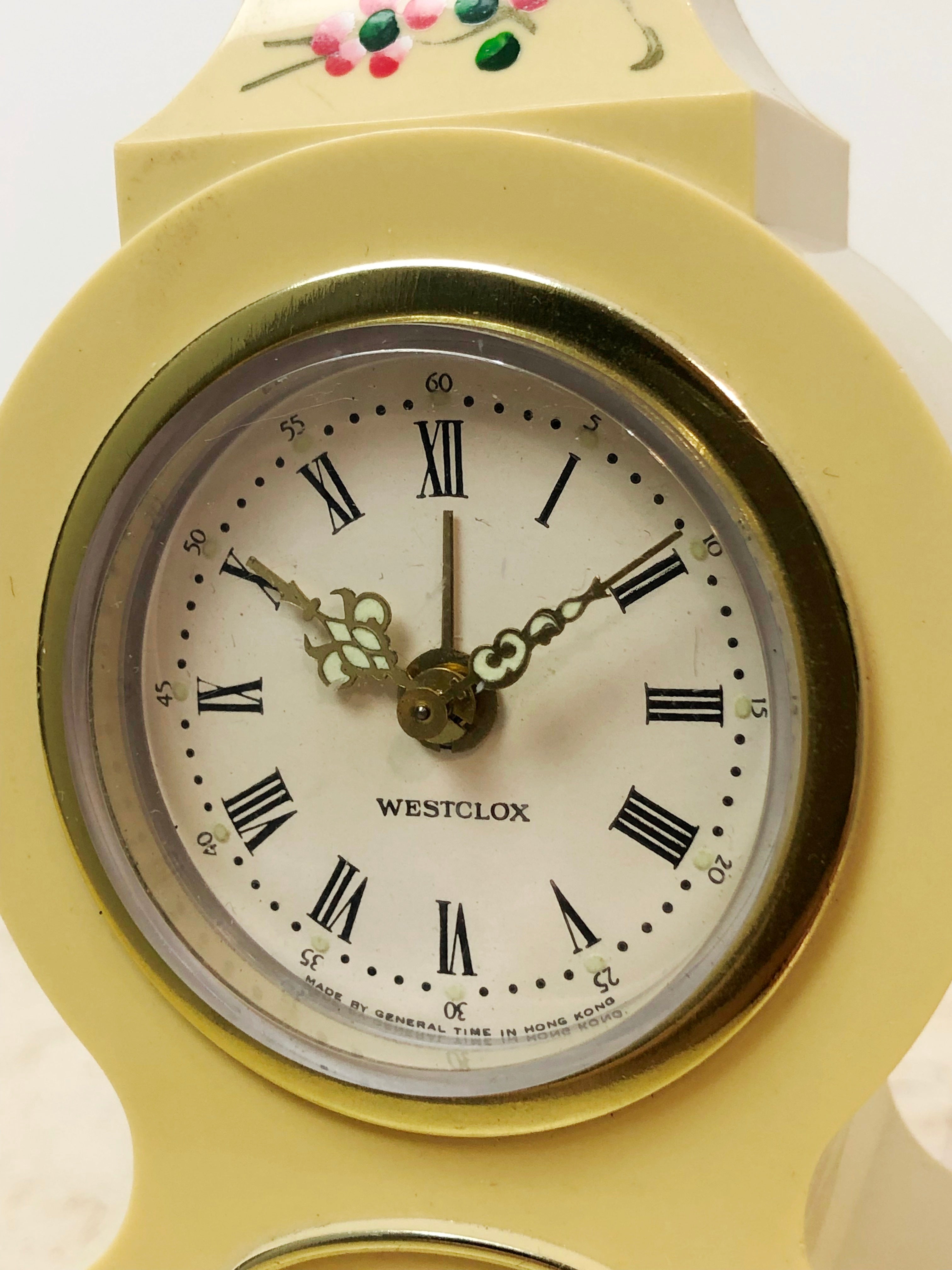 Vintage Westclox Mini Desk Clock | Adelaide Clocks