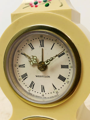 Vintage Westclox Mini Desk Clock | exc