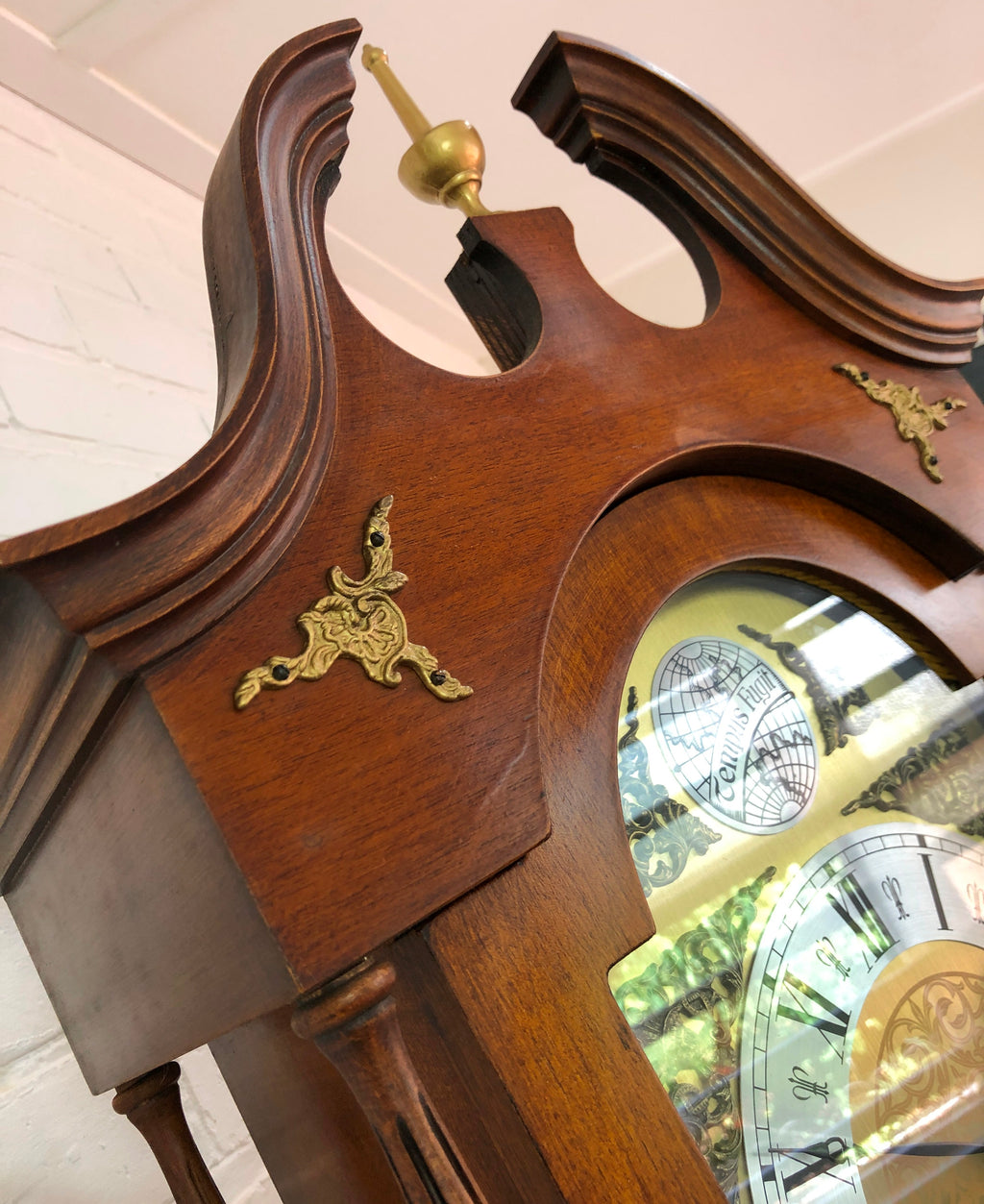 Vintage Tempus Fugit Battery Grandfather Clock | Adelaide Clocks