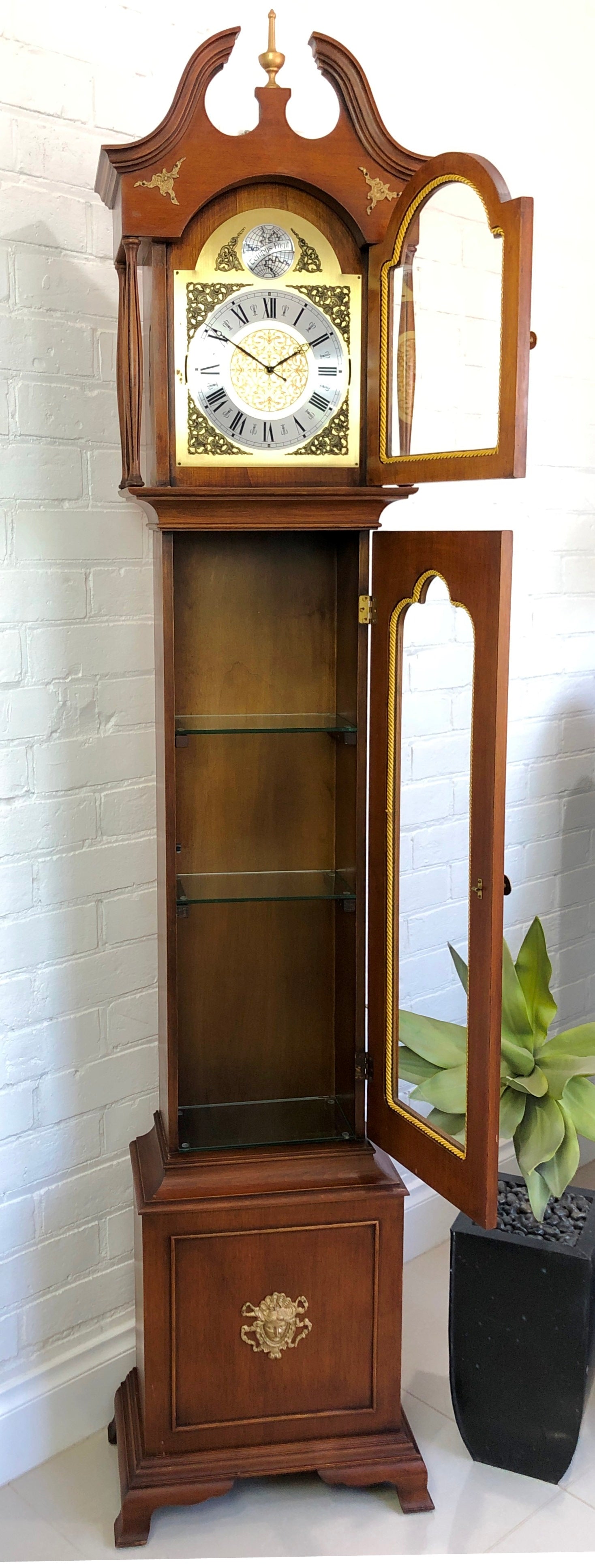 Vintage Tempus Fugit Battery Grandfather Clock | Adelaide Clocks