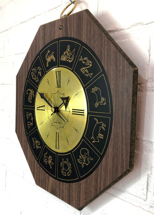 Vintage McGraw Edison Zodiac Battery Wall Clock | eXibit collection