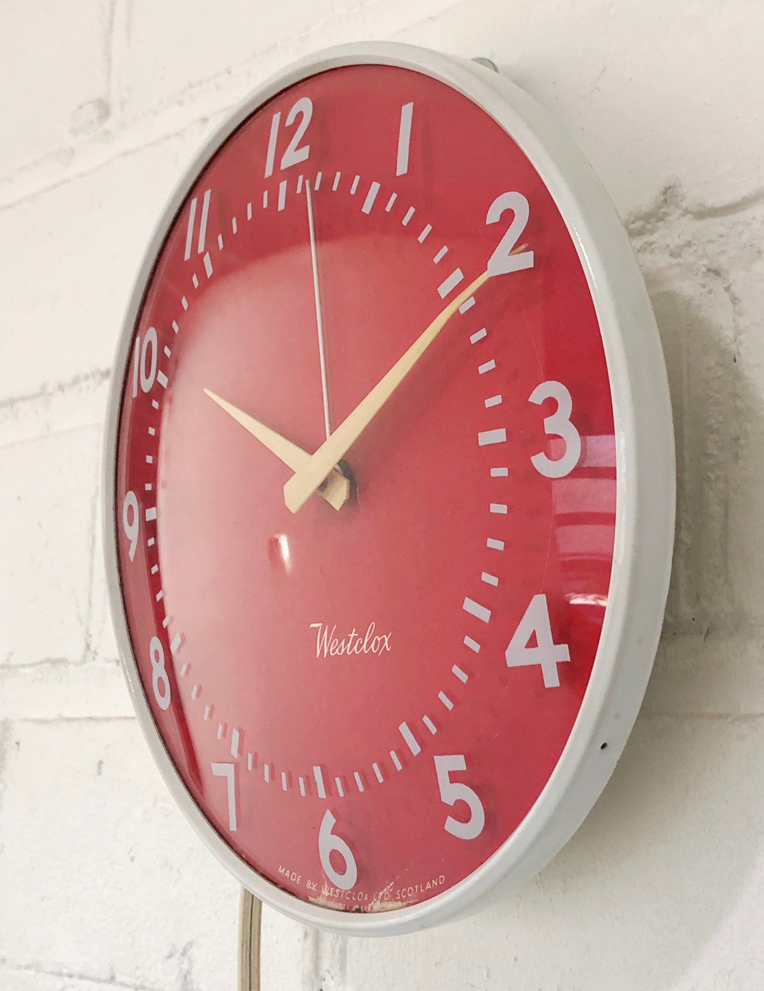 Vintage WESTCLOX Electric Wall Clock | eXibit collection