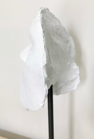 White Mask Face Sculpture | eXibit collection