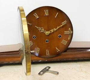 Vintage FHS West, Whitt & St Mich TRIPLE Chime Mantel Clock  | eXibit collection