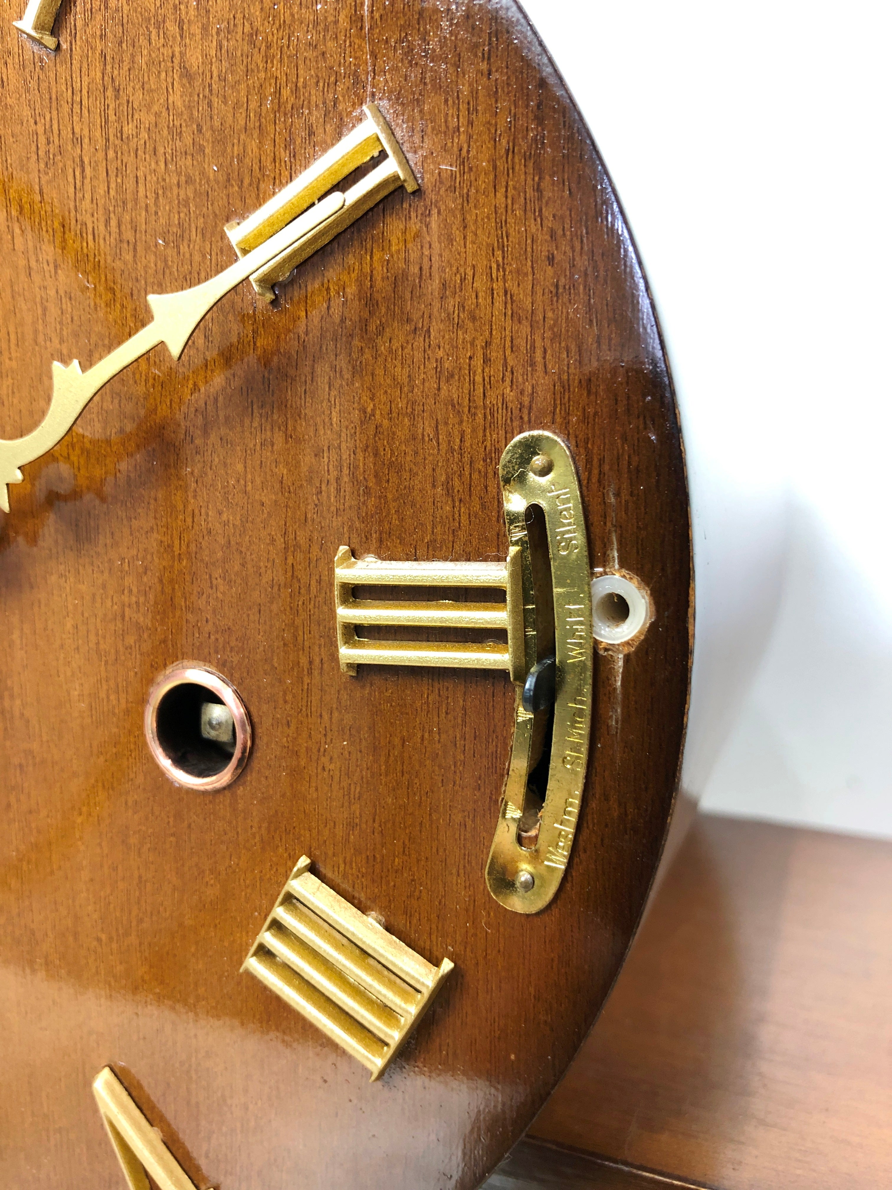 Vintage FHS West, Whitt & St Mich TRIPLE Chime Mantel Clock  | eXibit collection