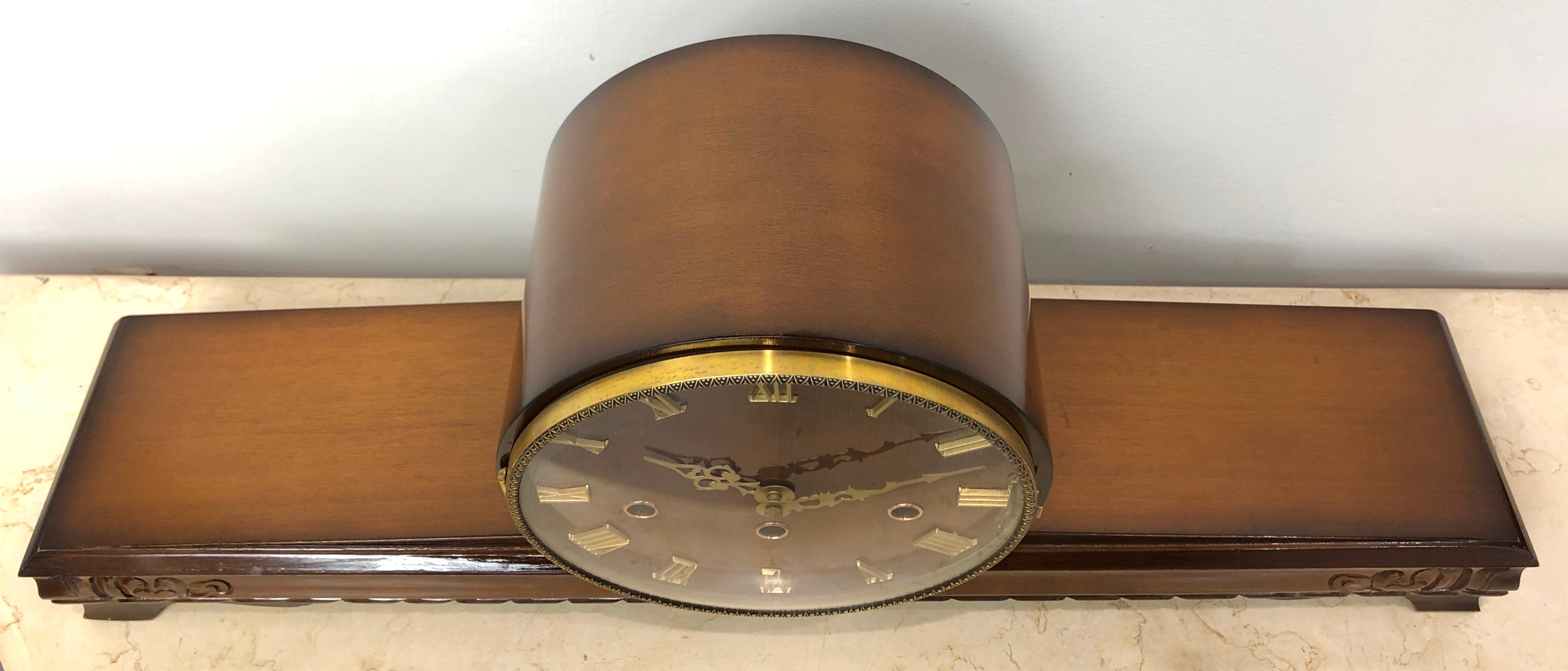 Vintage FHS West, Whitt & St Mich TRIPLE Chime Mantel Clock  | eXibit collection