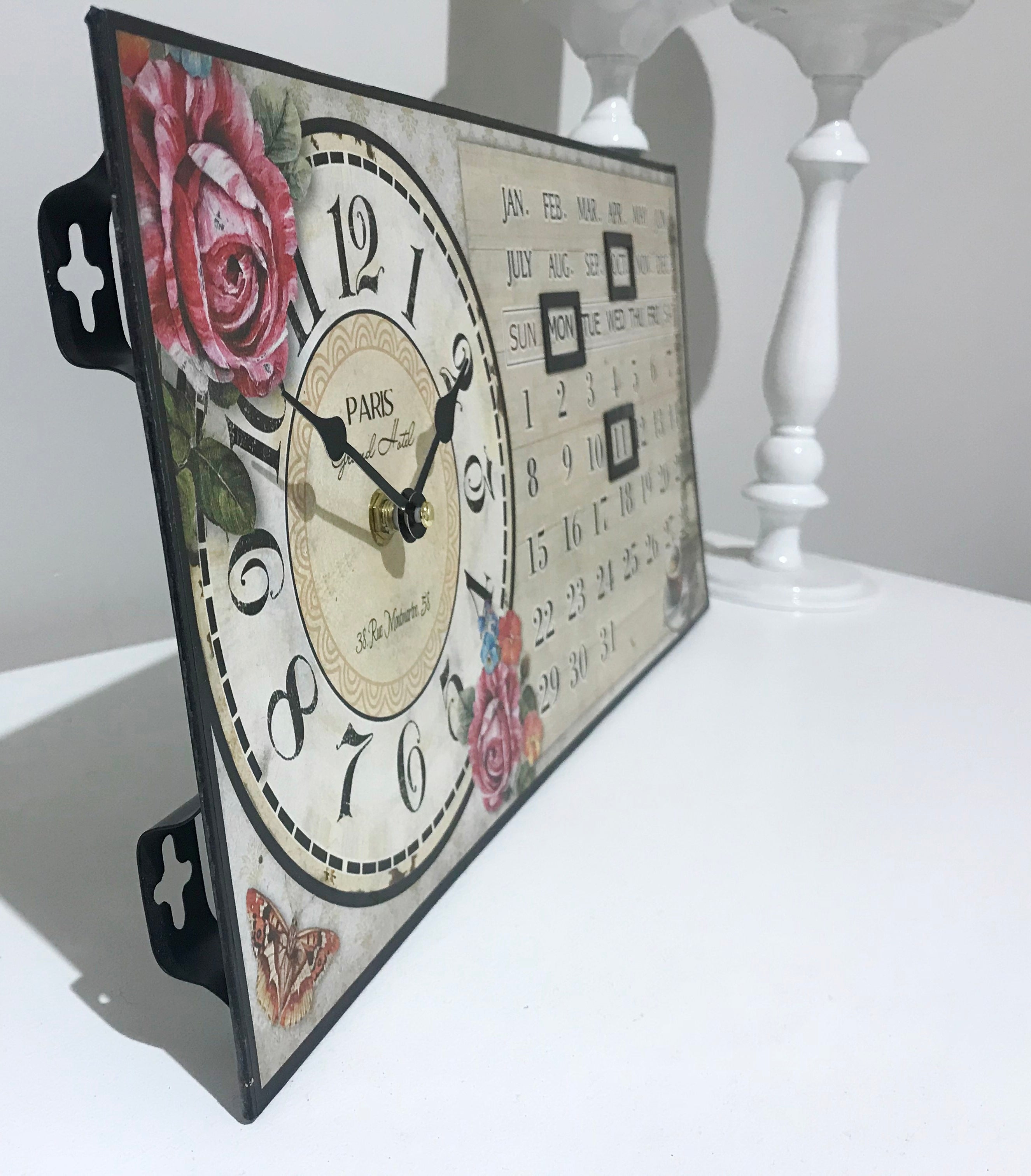 Paris Magnet Calendar Wall Clock | eXibit collection