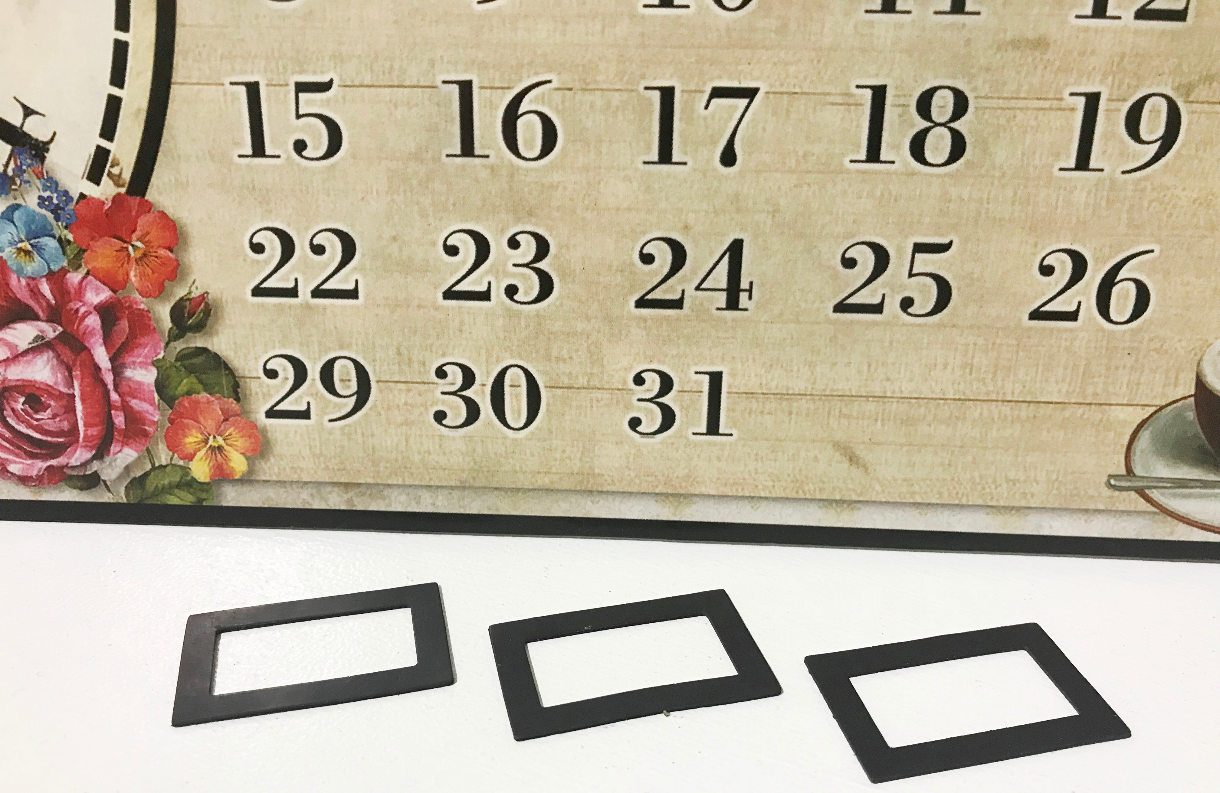 Paris Magnet Calendar Wall Clock | eXibit collection