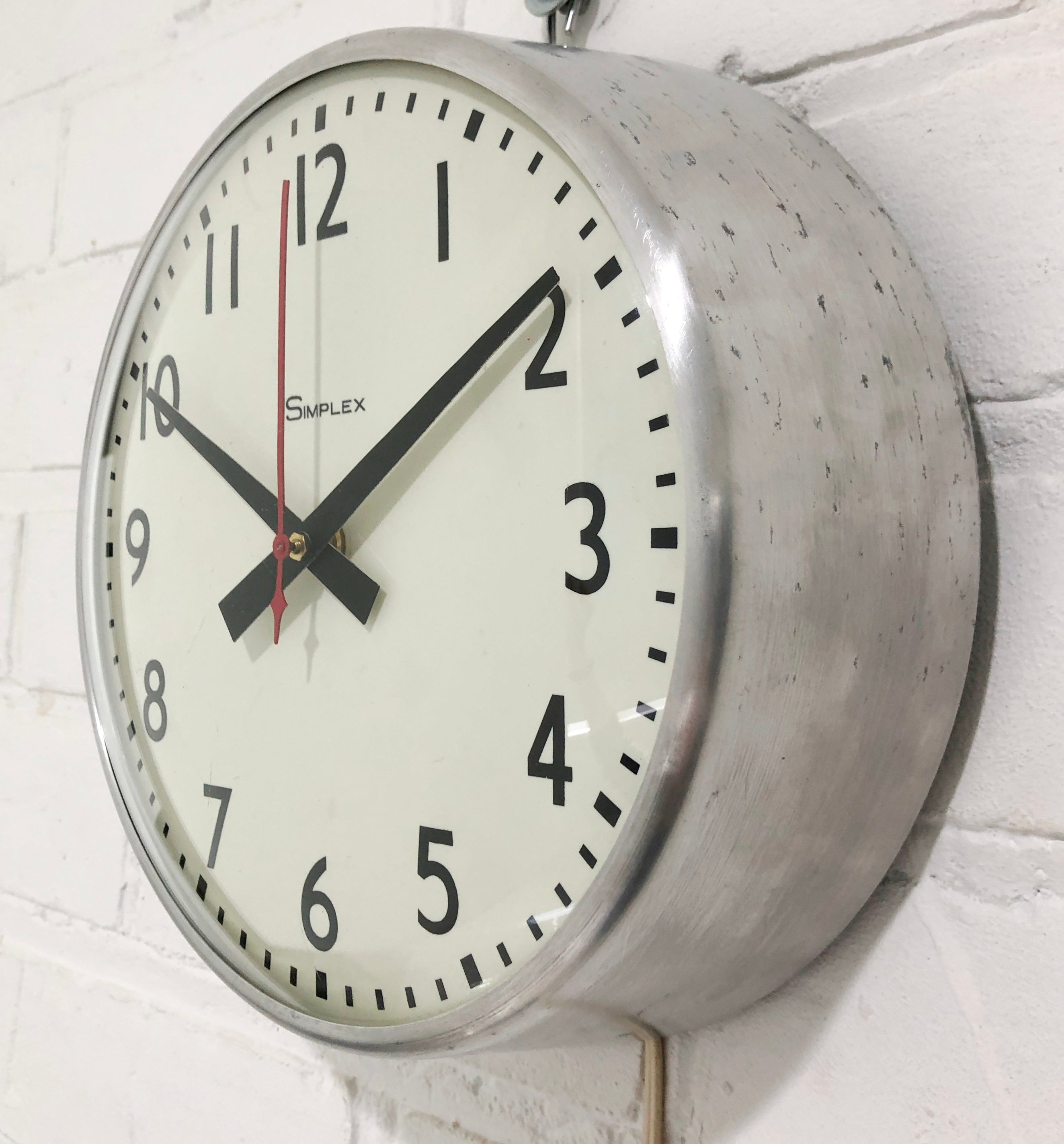 Vintage SIMPLEX Electric Wall School Clock | Adelaide Clocks