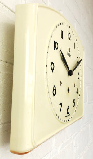 Vintage JUNGHANS Ceramic Kitchen Wall Clock | eXibit collection