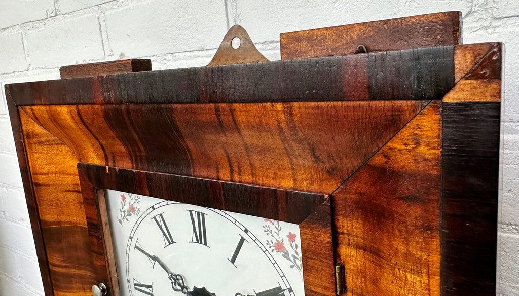 Antique New Haven Ogee Hammer on Coil Chime Wall Clock | Adelaide Clocks