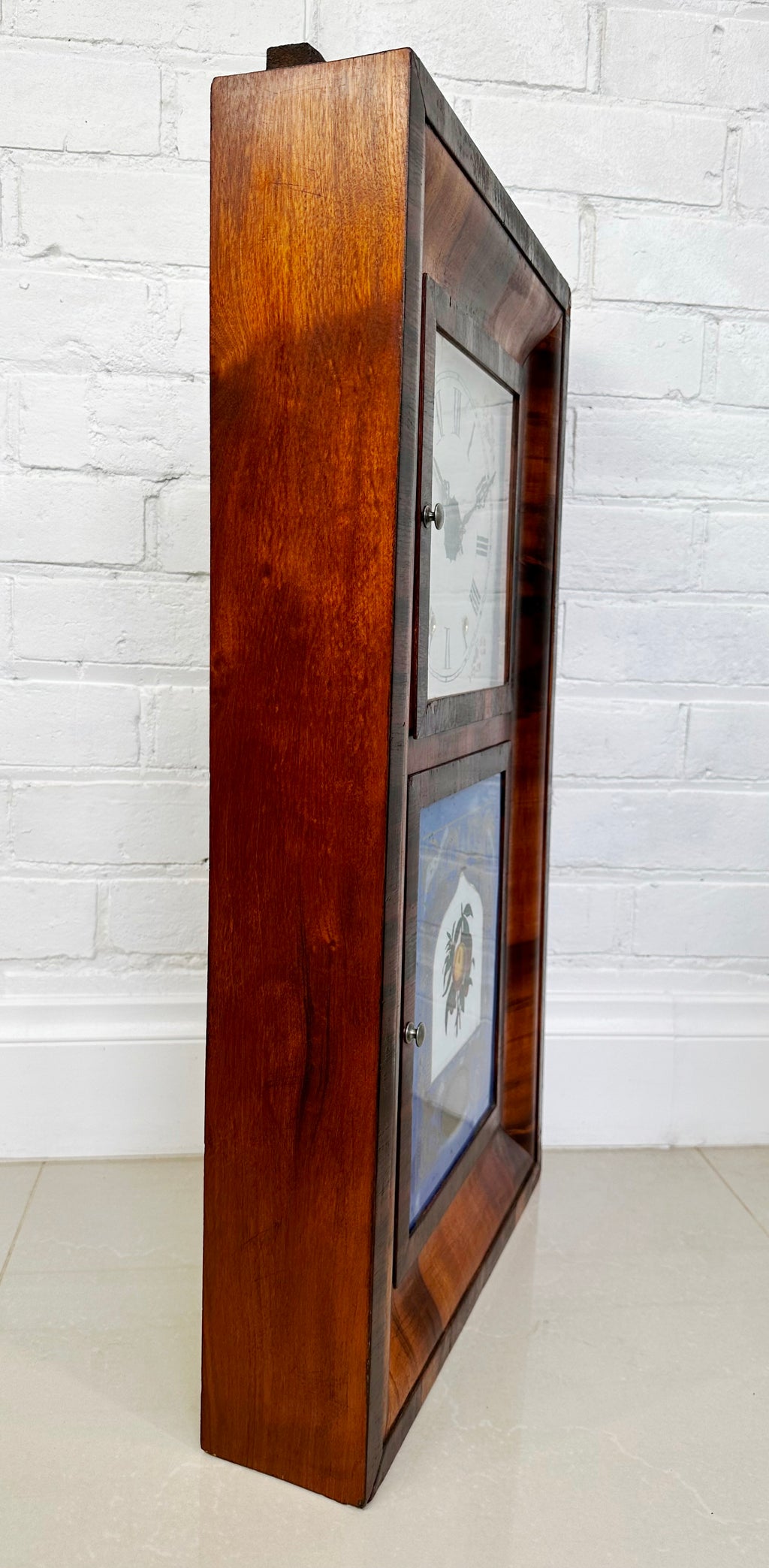 Antique New Haven Ogee Hammer on Coil Chime Wall Clock |Adelaide Clocks