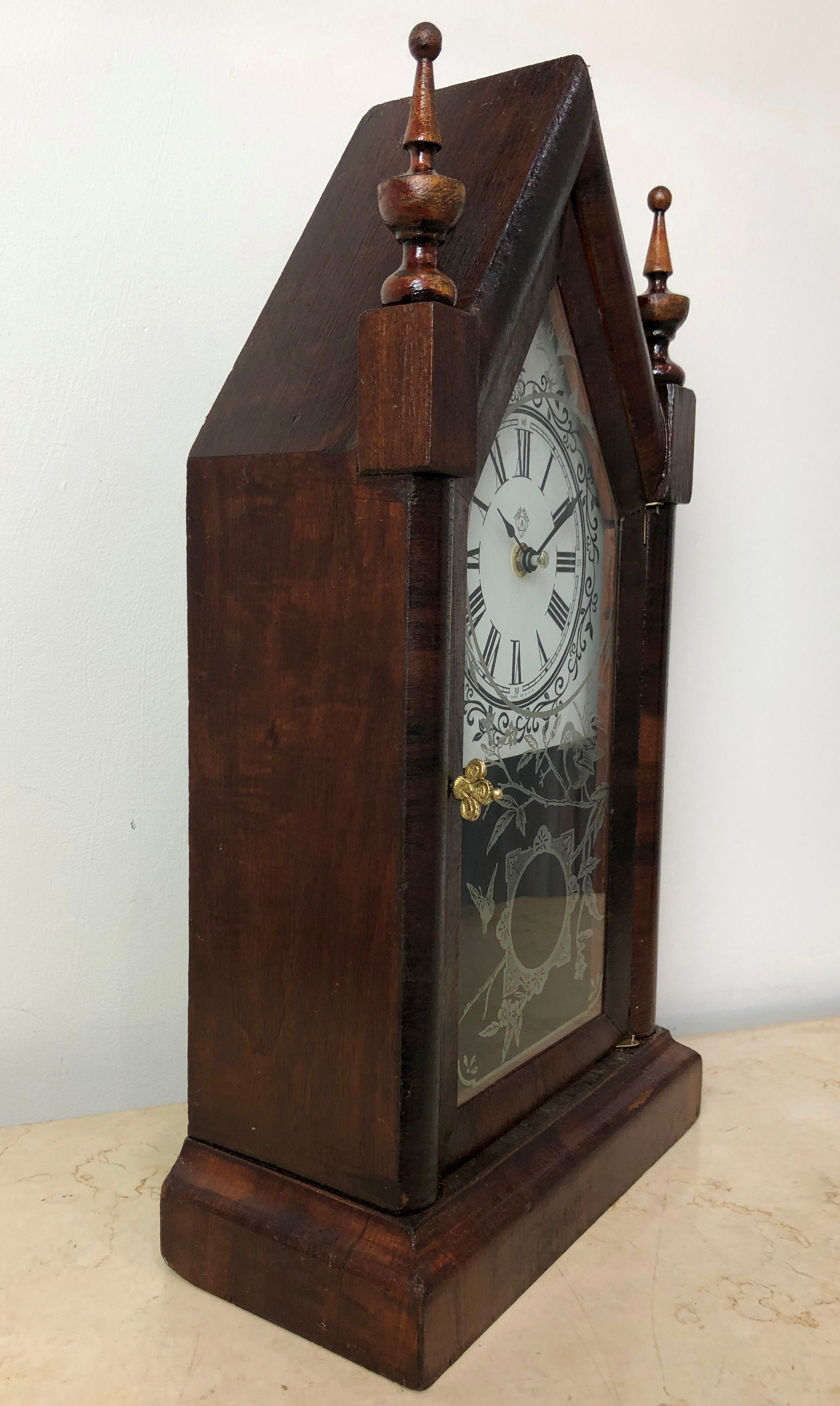 Antique Ansonia Steeple Mantel Clock | eXibit collection