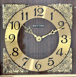Vintage Rhythm Hammer Chime Battery Wall Clock | eXibit collection