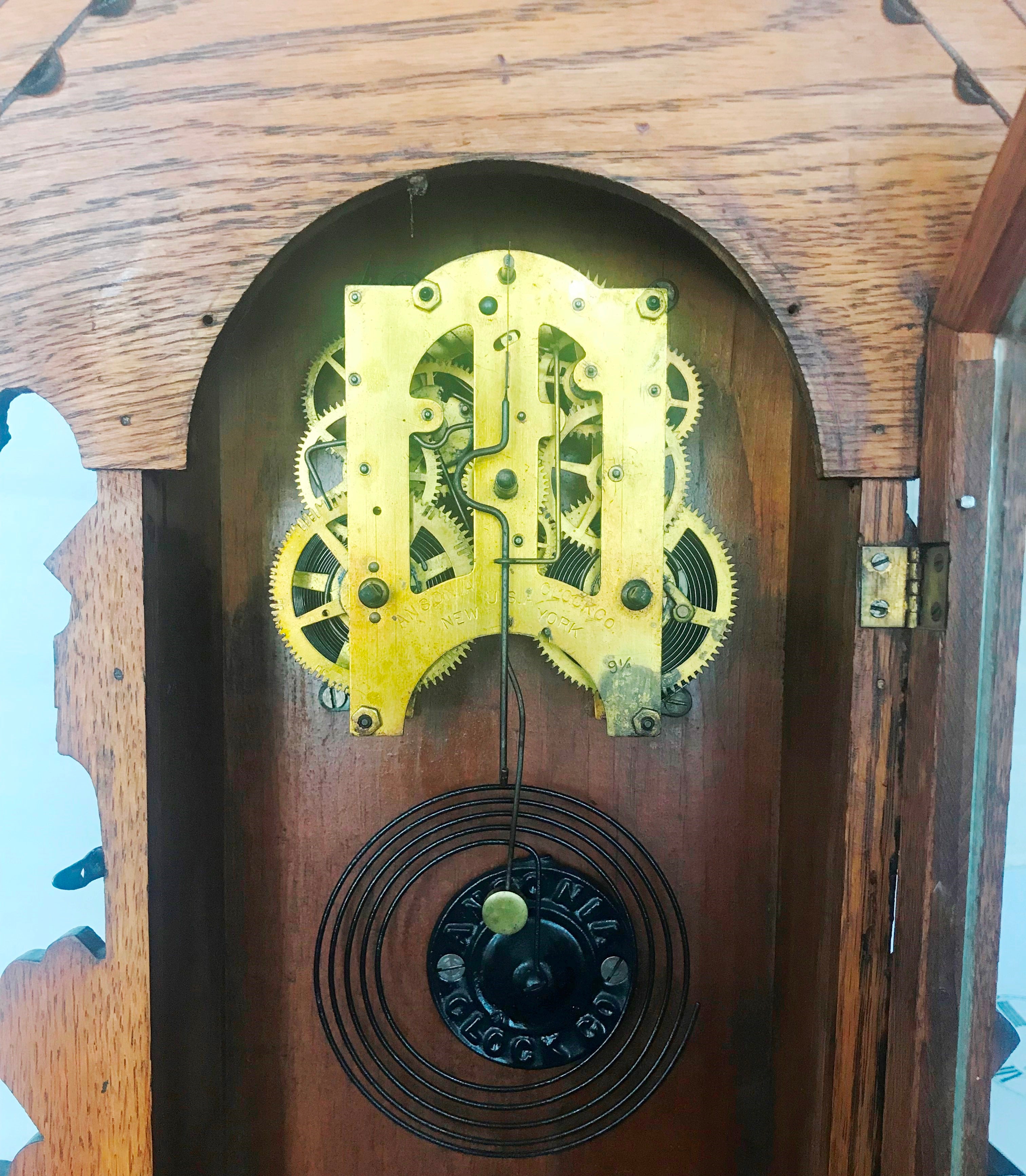 Antique Cottage Chime Mantel Clock | eXibit collection