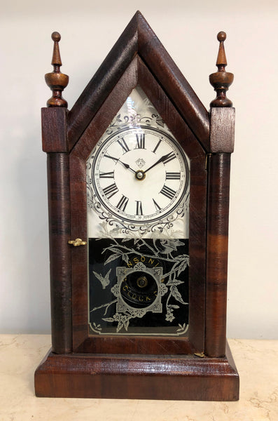 Antique Ansonia Steeple Mantel Clock | eXibit collection