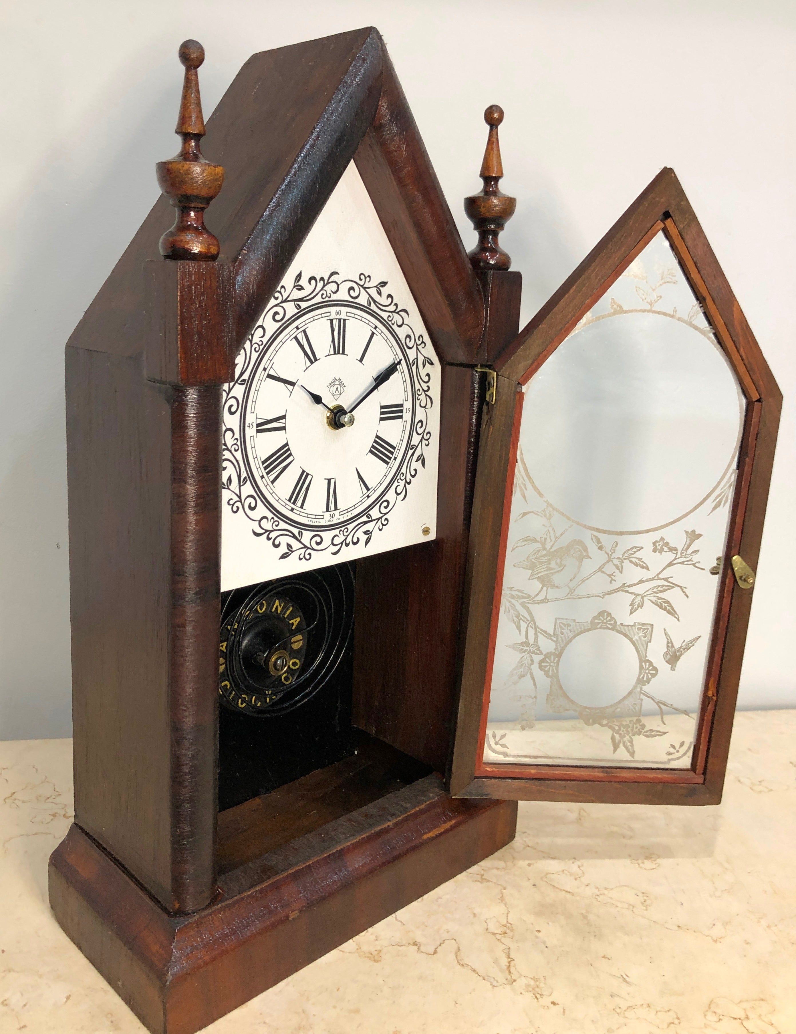 Antique Ansonia Steeple Mantel Clock | eXibit collection