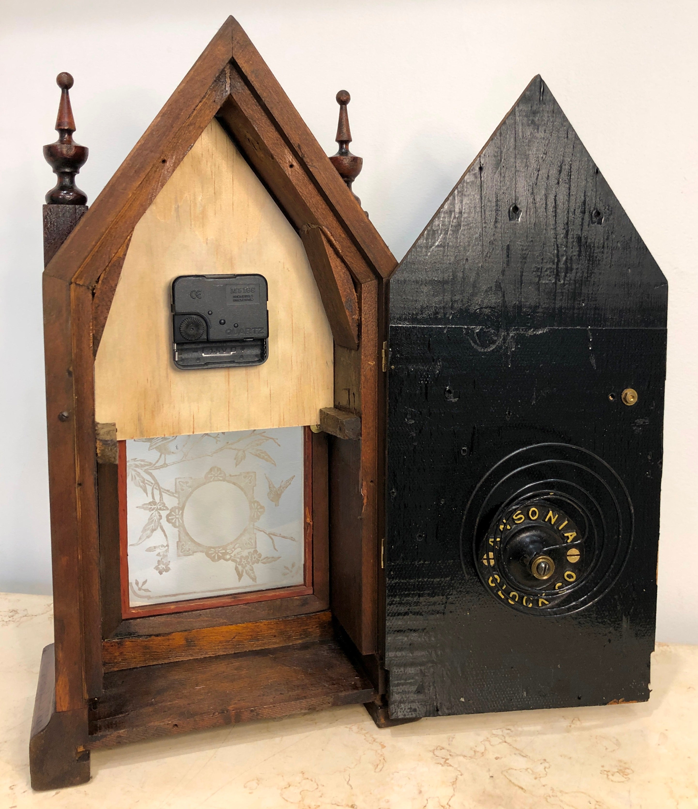 Antique Ansonia Steeple Mantel Clock | eXibit collection