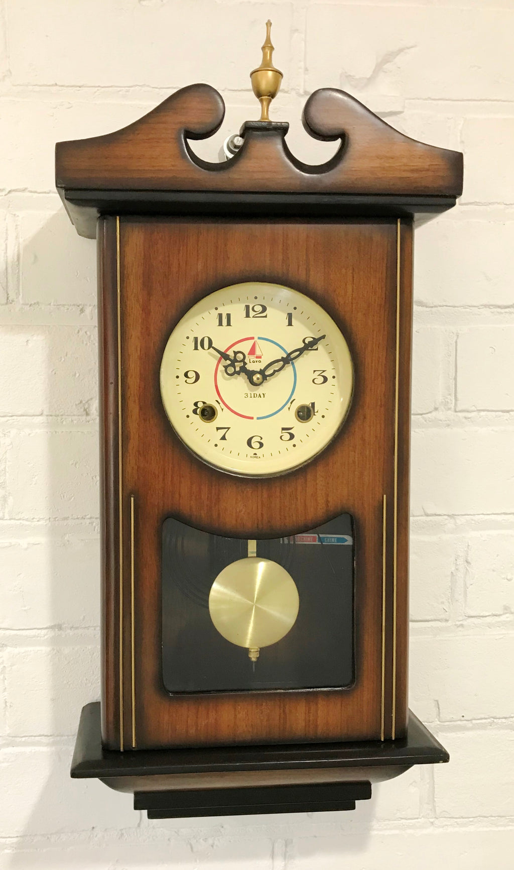 Vintage 31 Day Wall Clock | eXibit collection