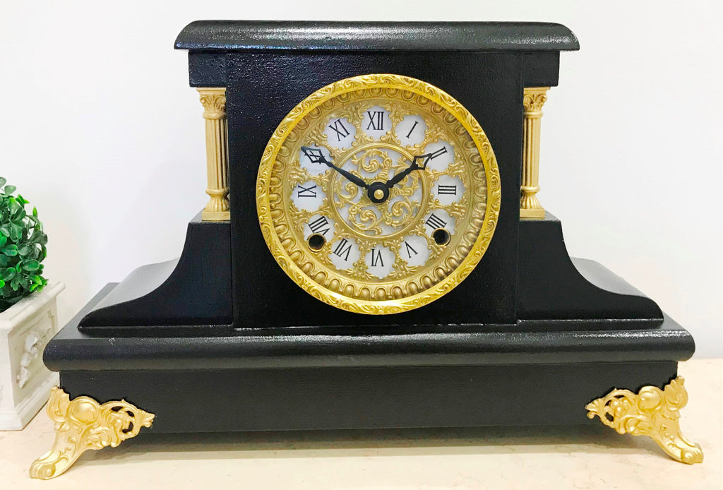 Antique Quartz Mantel Clock | eXibit collection
