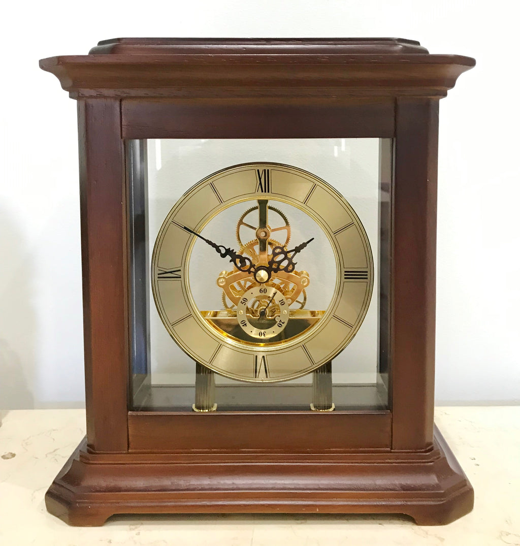 Skeleton Movement Battery Clock | eXibit collection