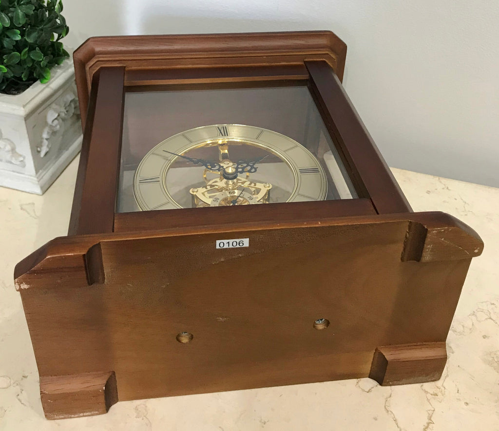 Skeleton Movement Battery Clock | eXibit collection