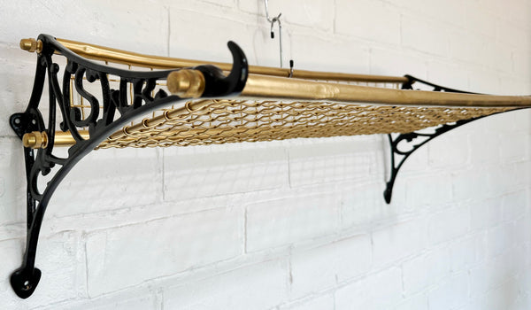 Vintage NSWR Railway Train Luggage Rack | eXibit collection