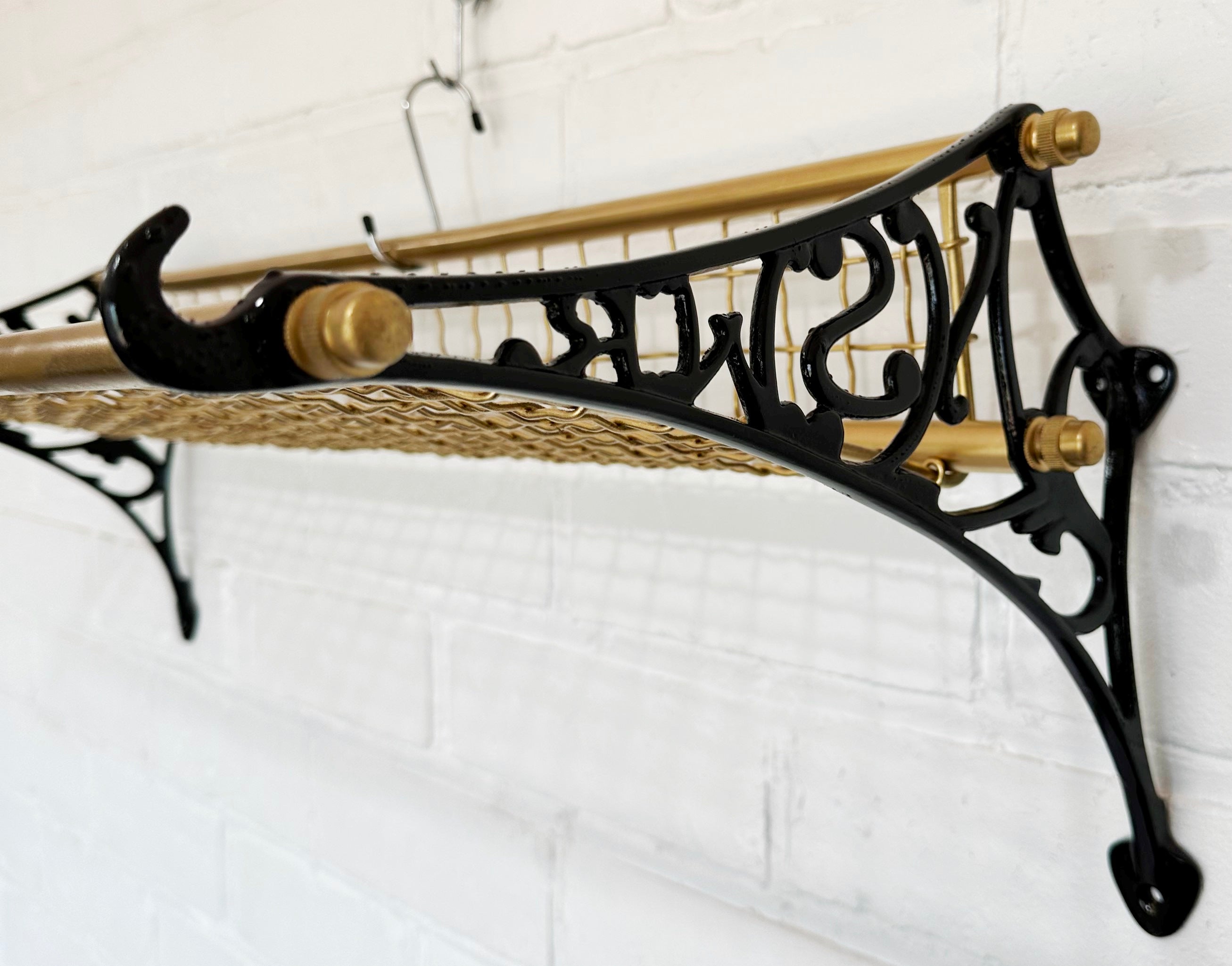 Vintage NSWR Railway Train Luggage Rack | eXibit collection