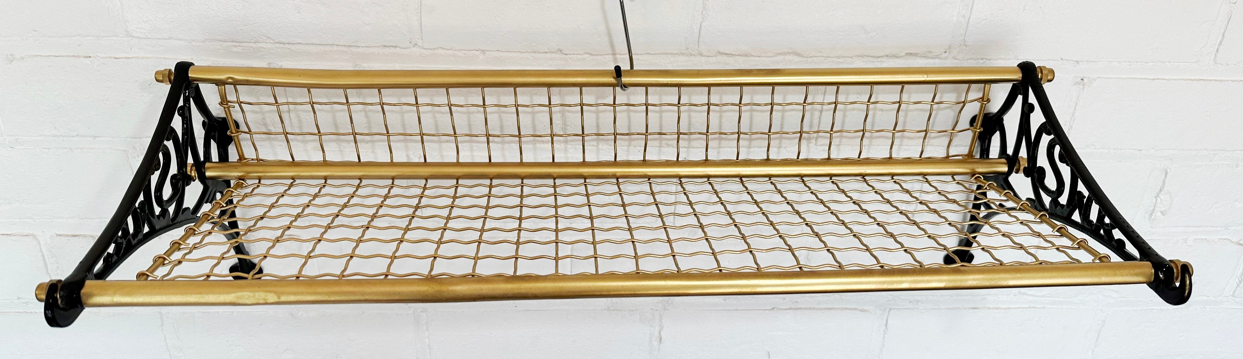 Vintage NSWR Railway Train Luggage Rack | eXibit collection