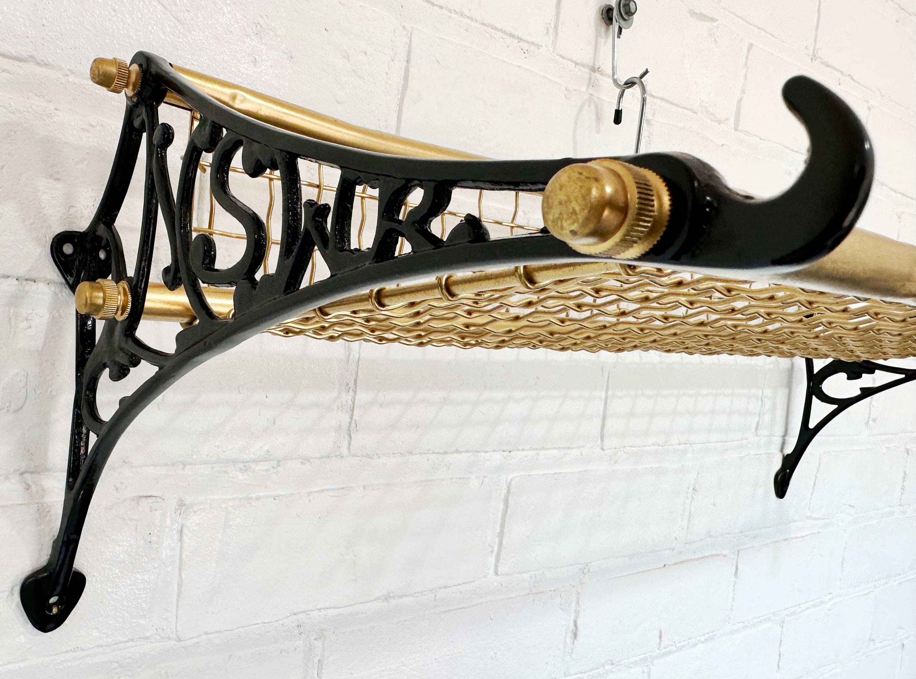 Vintage NSWR Railway Train Luggage Rack | eXibit collection