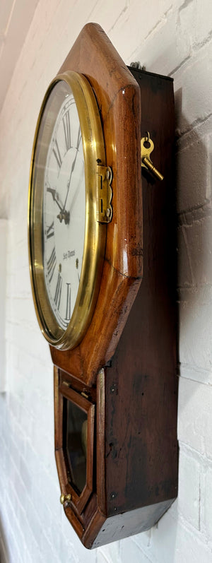 Original Antique Seth Thomas Hammer Chime Wall Clock | eXibit collection