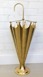 Original Vintage BRASS Umbrella Stand  | eXibit collection