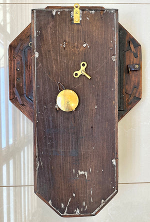 Original Antique Seth Thomas Hammer Chime Wall Clock | eXibit collection