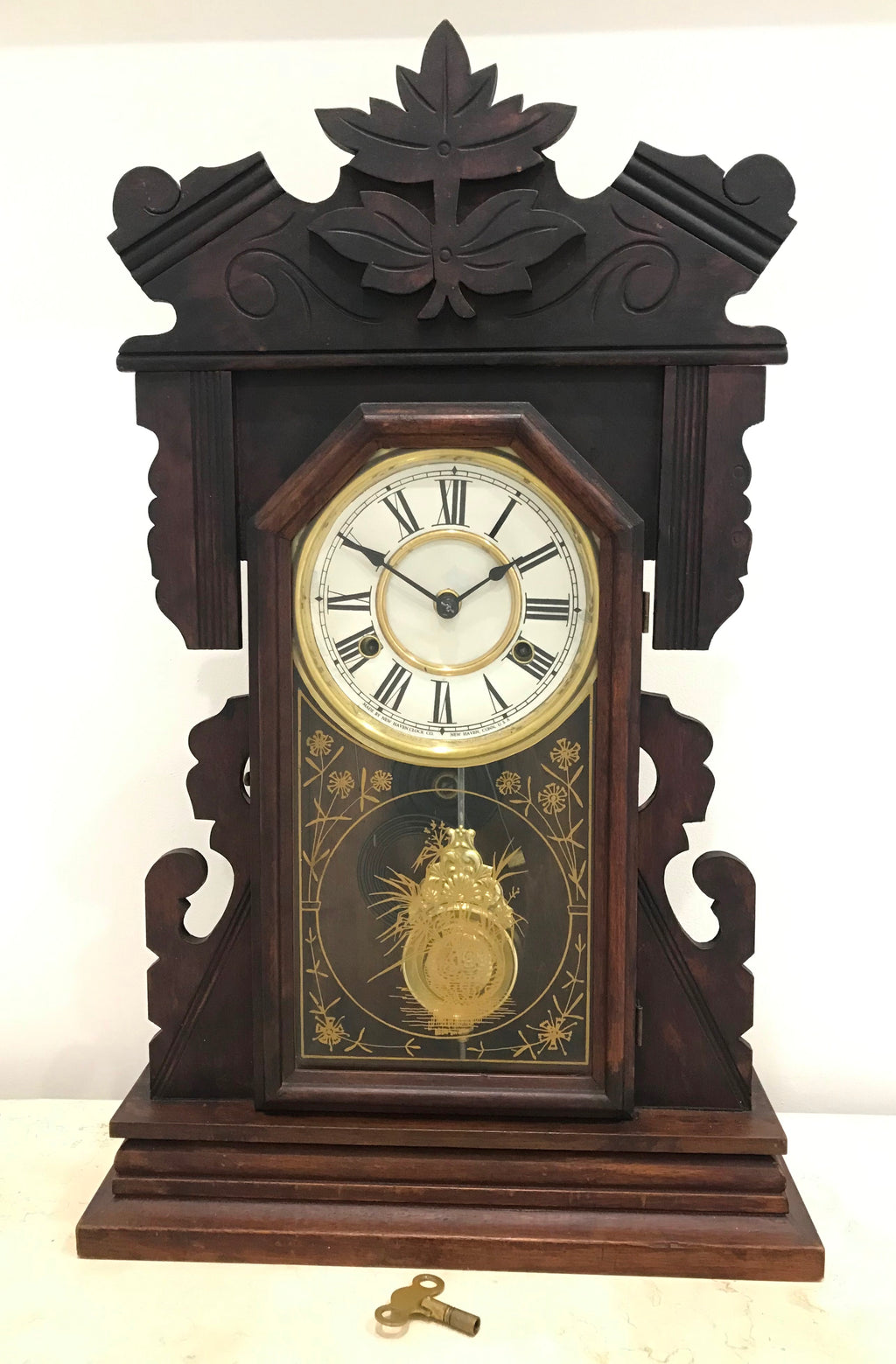 Antique New Haven Mantel Clock | eXibit collection