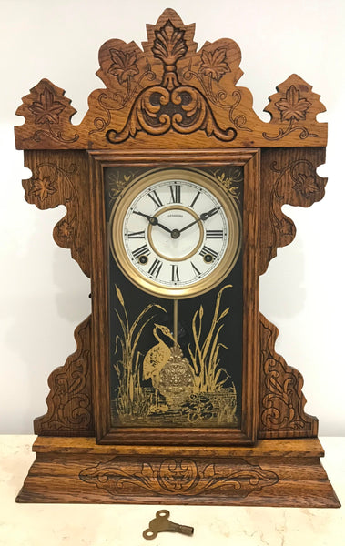 Antique Sessions Cottage Mantel Clock | eXibit collection