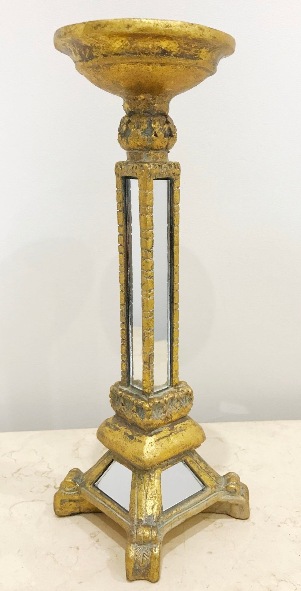 Vintage Pedestal Candle Holder | eXibit collection