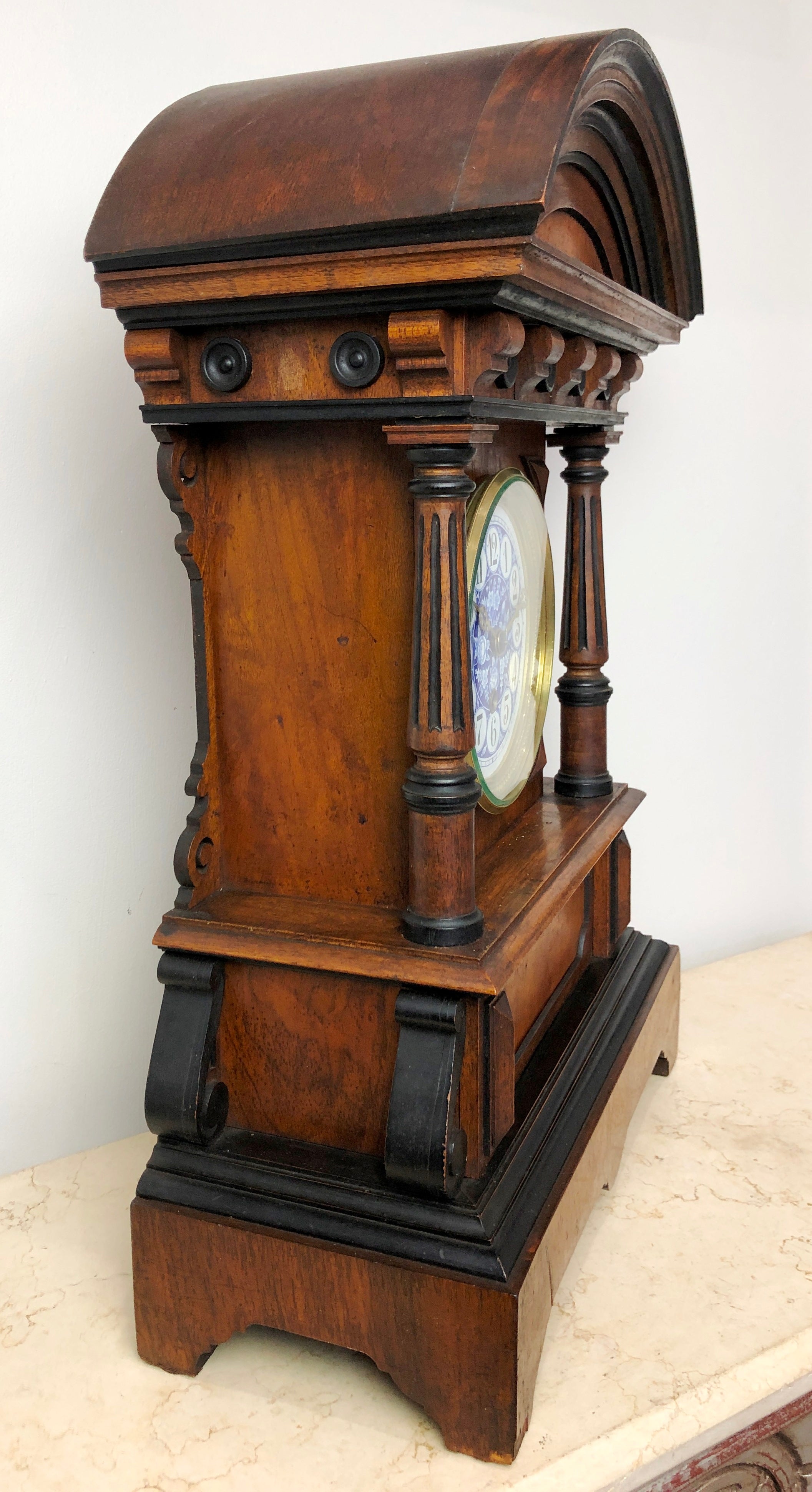 Original Vintage HAC German Mantel Clock | eXibit collection