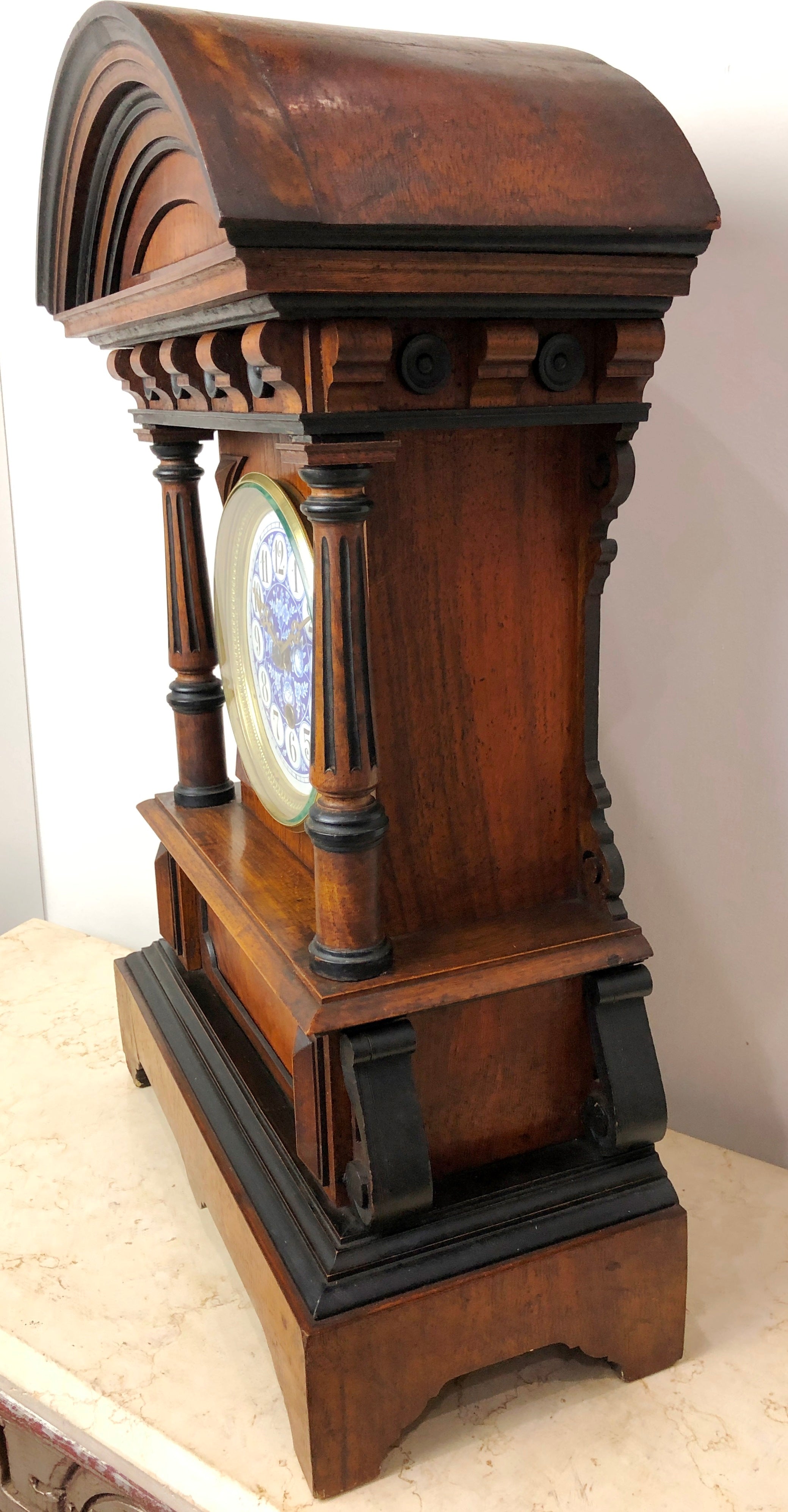 Original Vintage HAC German Mantel Clock | eXibit collection