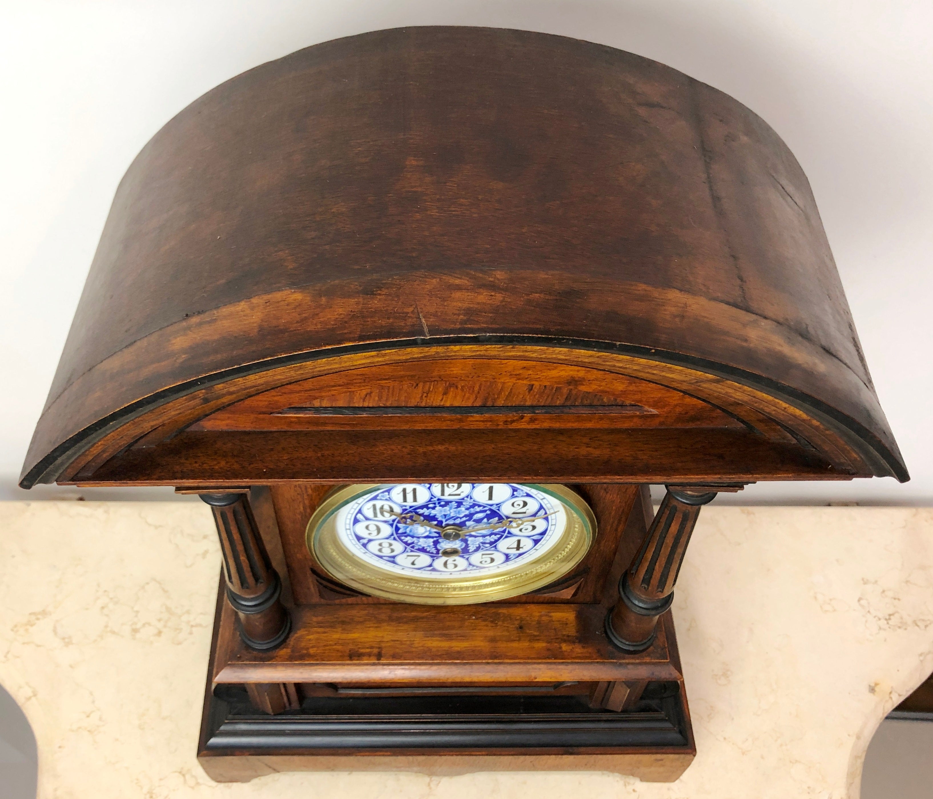 Original Vintage HAC German Mantel Clock | eXibit collection