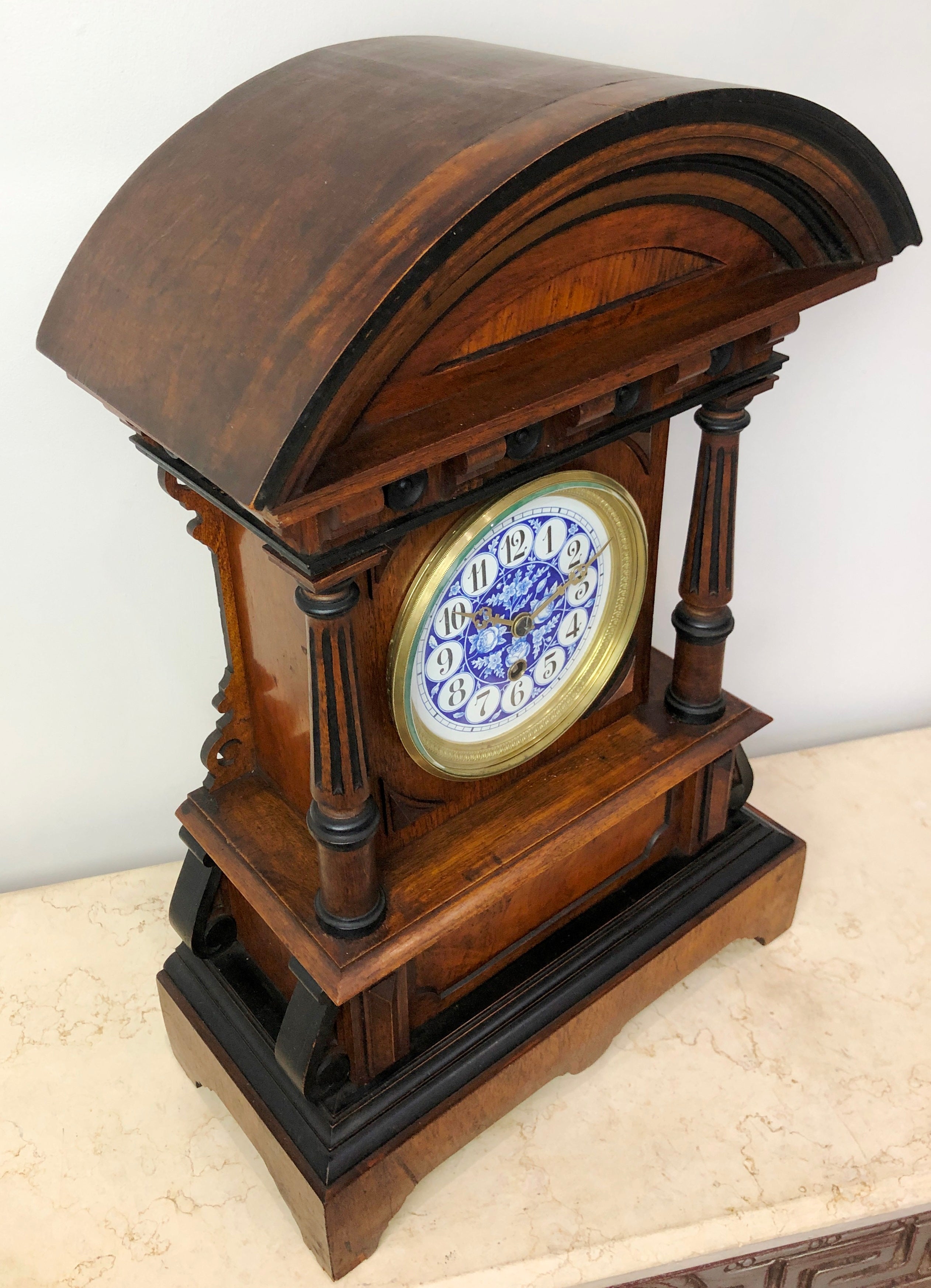 Original Vintage HAC German Mantel Clock | eXibit collection