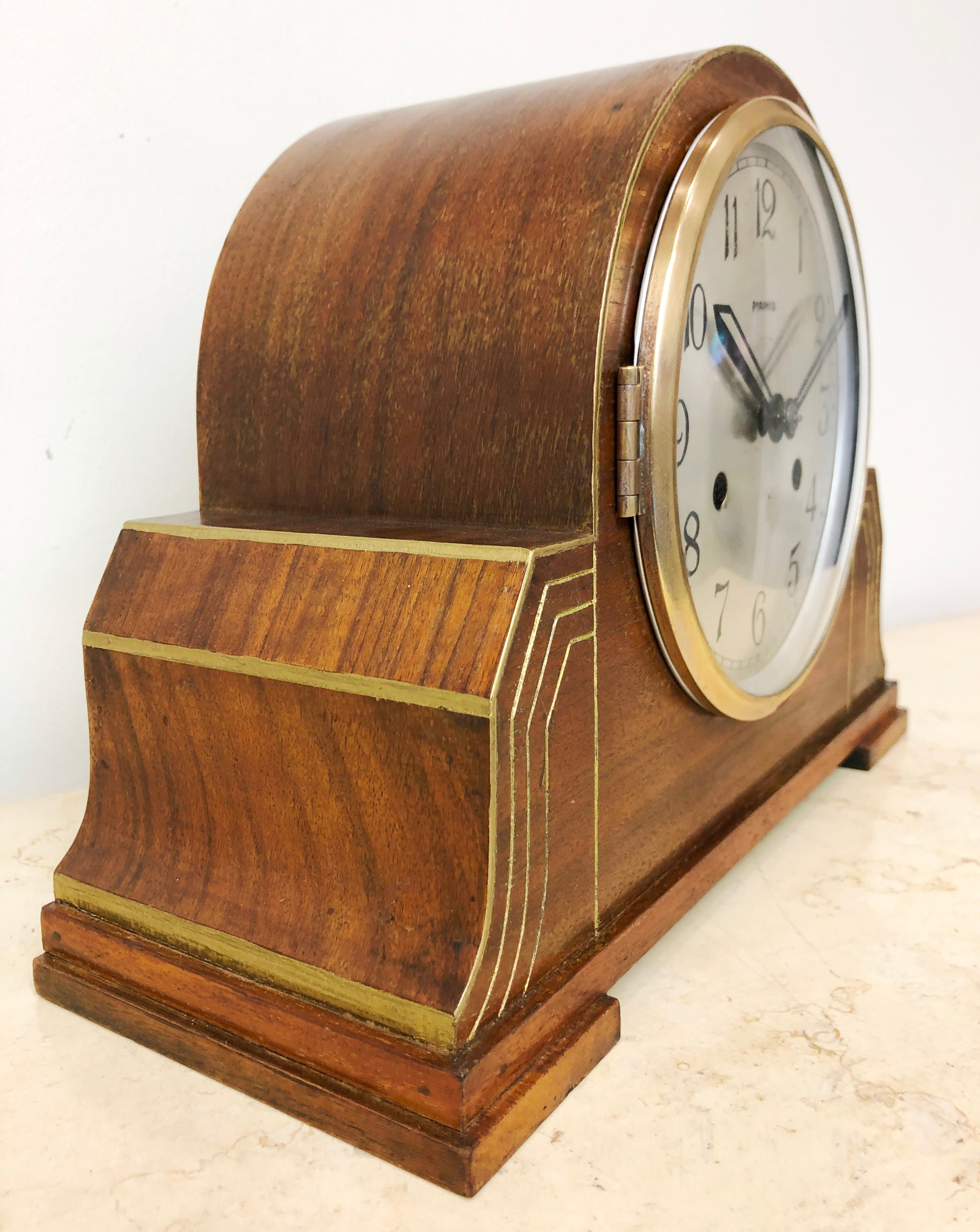 Pericles Clock Original Vintage PERIVALE Pyramid Chime Mantel Clock | Adelaide Clocks