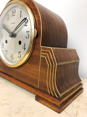 Original Vintage PERIVALE Pyramid Chime Mantel Clock | eXibit collection