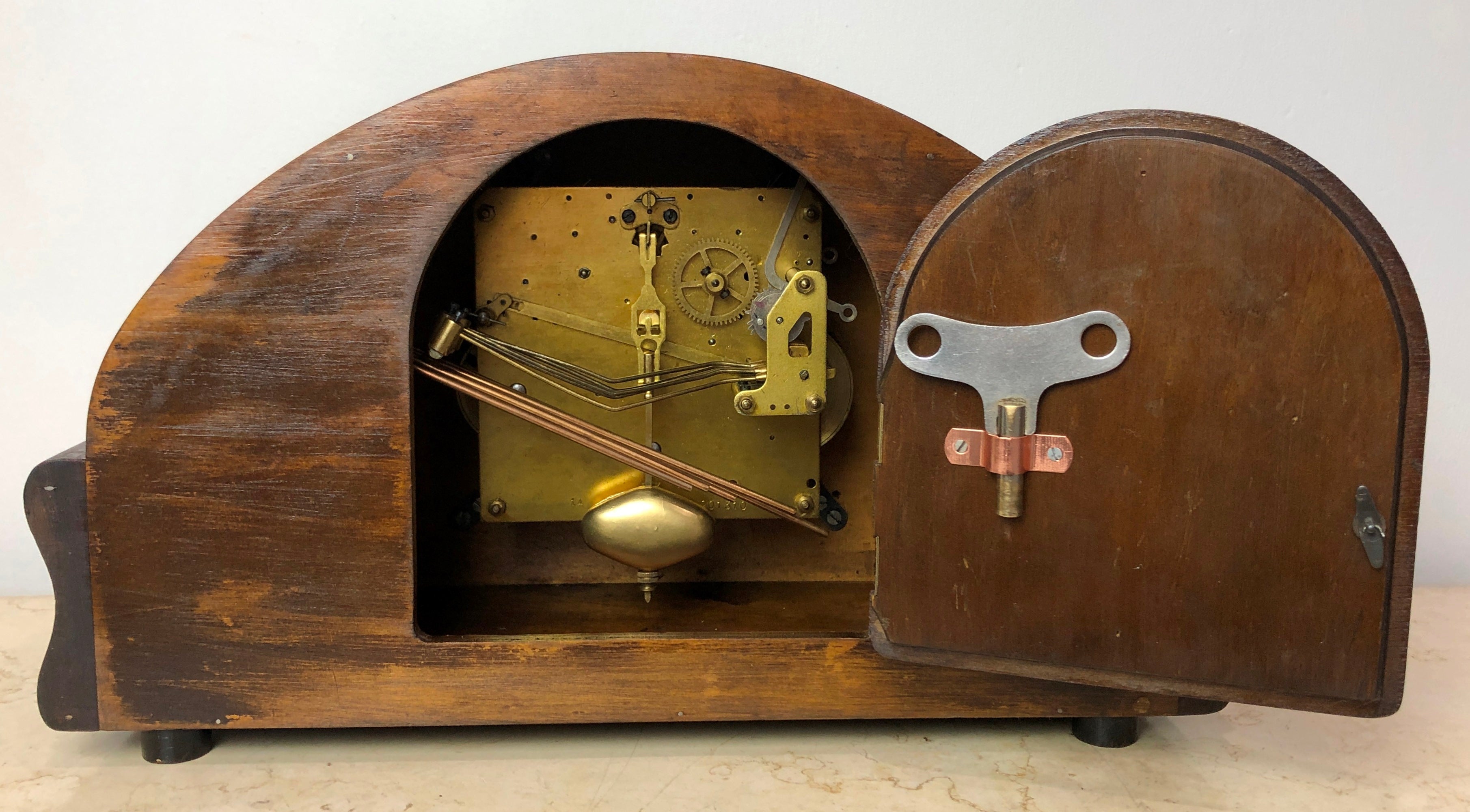 RESTORED Vintage FMS WESTMINSTER Mantel Clock | Adelaide Clocks