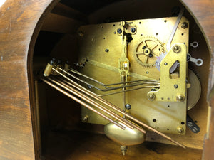 RESTORED Vintage FMS WESTMINSTER Mantel Clock | eXibit collection