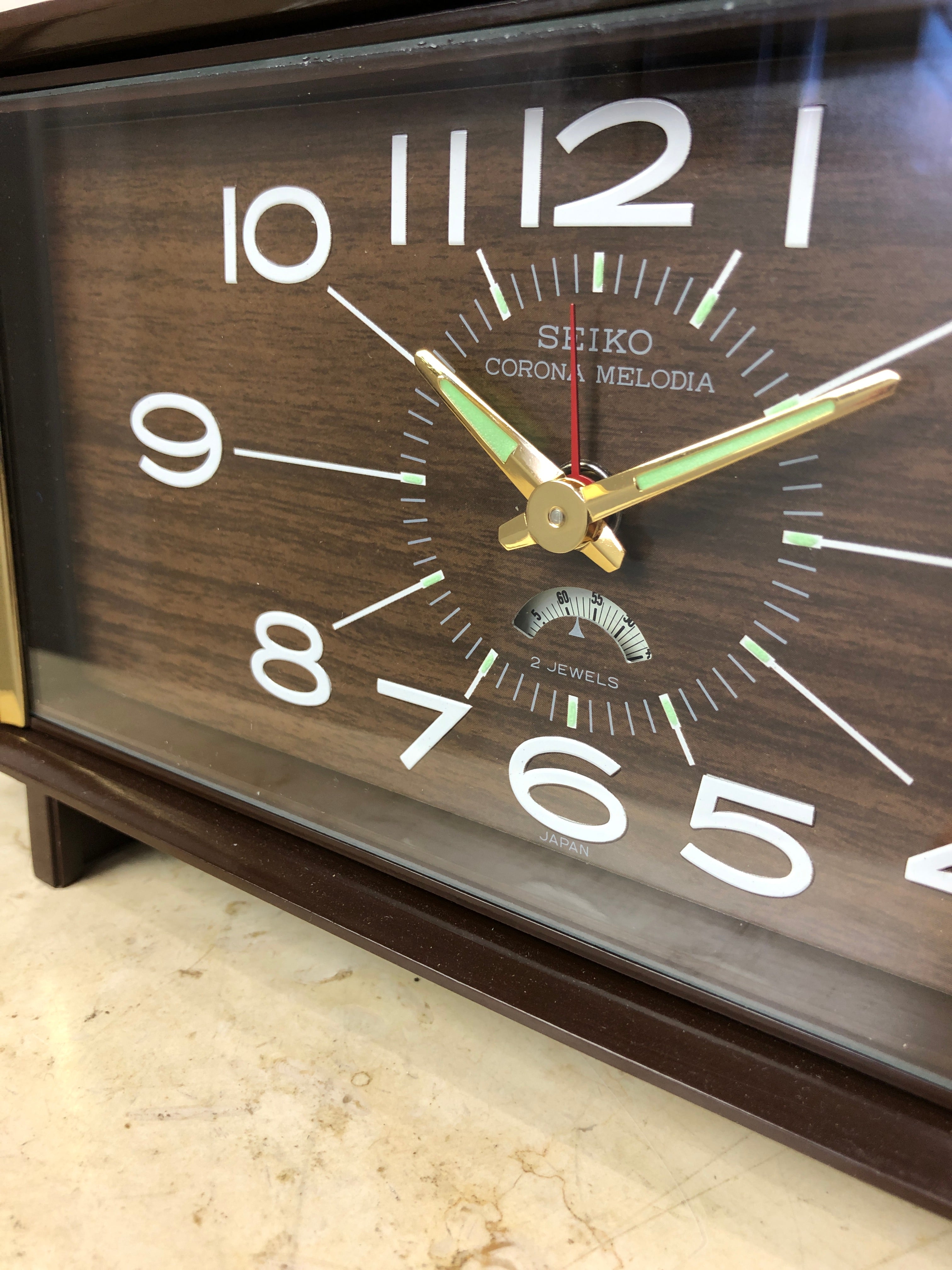 Vintage Musical SEIKO Corona Melodia Mantel Clock | eXibit collection