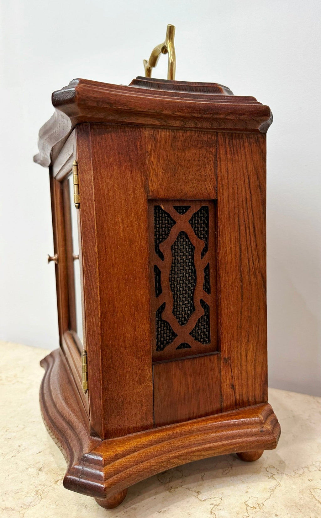 Vintage German Franz Hermle Westminster Chime Mantel Clock | eXibit collection